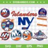 New York Islanders SVG Bundle, NHL NY Islanders SVG Bundle, Sports Logo DXF SVG PNG EPS