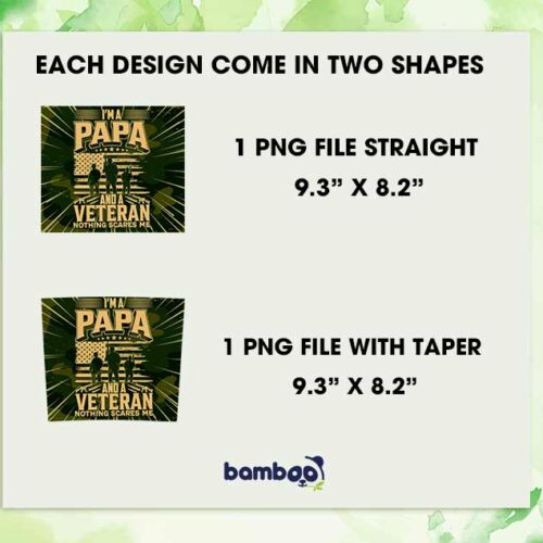 Papa And A Veteran Tumbler Wrap PNG, I'm A Papa And A Veteran Tumbler Template PNG, Fathers Day Tumbler 20oz Skinny PNG Papa And A Veteran Tumbler Wrap PNG, I'm A Papa And A Veteran Tumbler Template PNG, Fathers Day Tumbler 20oz Skinny PNG