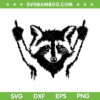 Raccoon Rock SVG PNG, Heavy Metal Raccoon SVG, Cute Raccoon DXF SVG PNG EPS