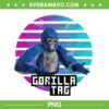 Retro Gorilla Tag PNG, Gorilla Tag Monkey Boys PNG, Gorilla Tag Party Time PNG
