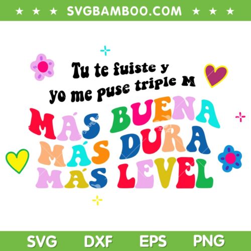 Shakira Triple M Karol G SVG PNG, Manana Sera Bonito Bichota Colombia SVG, Mas Buena Mas Dura Mas Level DXF SVG PNG EPS