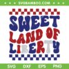 Sweet Land Of Liberty 4th Of July SVG PNG, Fourth Of July USA Flag SVG, America Patriotic DXF SVG PNG EPS Sweet Land Of Liberty 4th Of July SVG PNG, Fourth Of July USA Flag SVG, America Patriotic DXF SVG PNG EPS