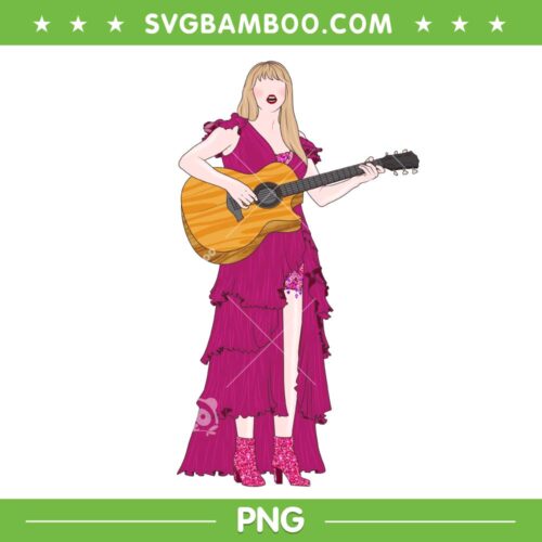 Taylor Swift Debut PNG, The Eras Tour Fashion PNG, The Eras Tour Taylor Swift Concert 2023 PNG