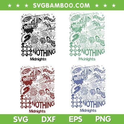 Taylor Swift Mid Night Albums SVG PNG, The Eras Tour Midnights Song SVG, The Eras Tour 2023 DXF SVG PNG EPS Taylor Swift Mid Night Albums SVG PNG, The Eras Tour Midnights Song SVG, The Eras Tour 2023 DXF SVG PNG EPS