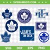 Toronto Maple Leafs SVG Bundle, Leafs On Deck SVG Bundle, Maple Leafs Logo DXF SVG PNG EPS