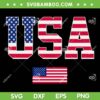 USA Patriotic SVG PNG, American Flag 4th Of July SVG, Fourth Of July DXF SVG PNG EPS