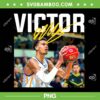 Victor Wembanyama Signature San Antonio PNG, Basketball Player Victor Wembanyama PNG, Basketball Team PNG