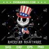 American Nightmare SVG PNG, Jack American SVG, Nightmare American Flag DXF SVG PNG EPS
