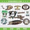 Anaheim Ducks SVG Bundle, Mighty Ducks Of Anaheim SVG Bundle, Its In My DNA DXF SVG PNG EPS