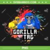 Funny Gorilla Tag PNG, Gorilla Tag Monke VR Game PNG, Gorilla Tag Gamer PNG