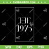 1975 Black Tour 2023 SVG PNG, Indie Rock SVG, The 1975 Logo DXF SVG PNG EPS