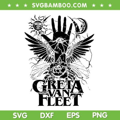 2023 Greta Van Fleet SVG PNG, Greta Van Fleet Starcatcher Tour 2023 SVG, Dreams In Gold Tour DXF SVG PNG EPS 2023 Greta Van Fleet SVG PNG, Greta Van Fleet Starcatcher Tour 2023 SVG, Dreams In Gold Tour DXF SVG PNG EPS
