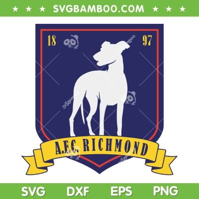 AFC Richmond Crest From Ted Lasso SVG PNG, AFC Richmond Logo SVG, Ted Lasso DXF SVG PNG EPS AFC Richmond Crest From Ted Lasso SVG PNG, AFC Richmond Logo SVG, Ted Lasso DXF SVG PNG EPS