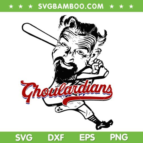 BIGDADY Ghoulardians SVG PNG, Big Daddy Baseball SVG, Baseball Dad DXF SVG PNG EPS