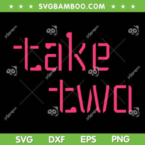 BTS Take Two SVG PNG, Minimalist Futuristic SVG, Take Two BTS Kpop DXF SVG PNG EPS