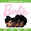 Barbie Afro Girls SVG PNG, African American Barbie BHM Logo SVG, Afro Barbie DXF SVG PNG EPS Barbie Afro Girls SVG PNG, African American Barbie BHM Logo SVG, Afro Barbie DXF SVG PNG EPS