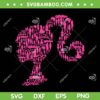 Barbie Lifestyle Silhouette SVG PNG, Barbie Girl Pink SVG, Barbie Doll DXF SVG PNG EPS