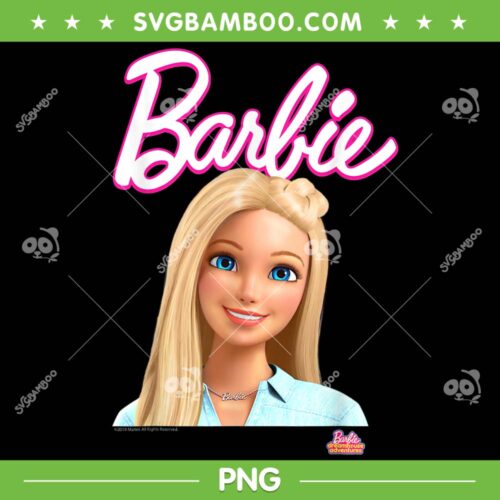 Barbie Portrait PNG, Barbie Dreamhouse Adventures PNG, Barbie Doll Pink PNG