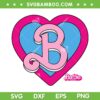 Barbie The Movie Heart SVG PNG, Barbie Movie Logo SVG, Come On Barbie DXF SVG PNG EPS Barbie The Movie Heart SVG PNG, Barbie Movie Logo SVG, Come On Barbie DXF SVG PNG EPS