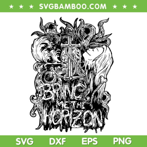 Bring Me The Horizon Tour SVG PNG, Fall Out Boy Tour 2023 SVG, Fall Out Boy Band DXF SVG PNG EPS