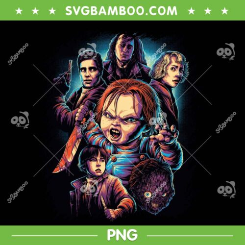 Chucky Halloween Poster PNG, Horror Movie Chucky PNG, Movie Halloween PNG
