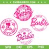 Come On Barbie Let's Go Party SVG Bundle, Babe Girl SVG Bundle, Barbie Party DXF SVG PNG EPS