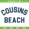 Cousins Beach SVG PNG, The Summer I Turned Pretty PNG, Cosins Squad Summer DXF SVG PNG EPS