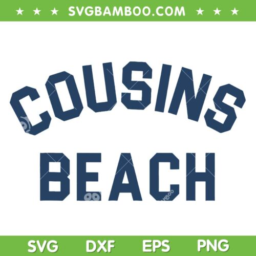 Cousins Beach SVG PNG, The Summer I Turned Pretty PNG, Cosins Squad Summer DXF SVG PNG EPS