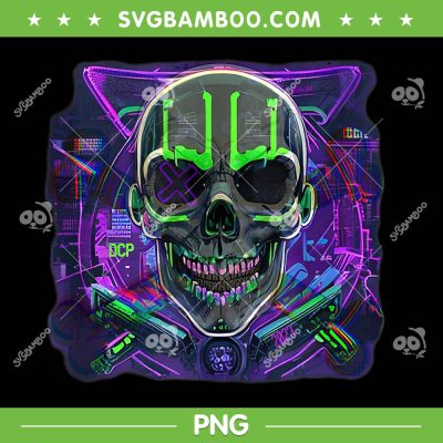 DCP 2023 Skull PNG, Head Skull DCP PNG, Neon Skull PNG, DCP 2023 Skull Poster PNG