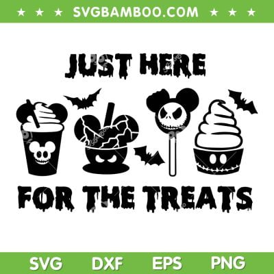 Disney Just Here For The Treats SVG PNG, Halloween Snacks Mouse SVG, Disney Halloween DXF SVG PNG EPS Disney Just Here For The Treats SVG PNG, Halloween Snacks Mouse SVG, Disney Halloween DXF SVG PNG EPS