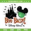 Disney World Boo Bash SVG PNG, Mickey Frankenstein Horror Movie SVG, Boo Halloween DXF SVG PNG EPS