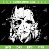 Freddy Jason Myers And Leather Face Squad SVG, Horror Movies Face SVG, Halloween Horror Movie DXF SVG PNG EPS Freddy Jason Myers And Leather Face Squad SVG, Horror Movies Face SVG, Halloween Horror Movie DXF SVG PNG EPS