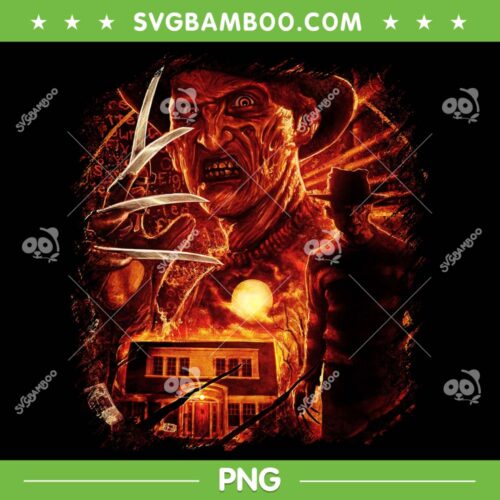 Freddy Krueger Nightmare On Elm PNG, Halloween Freddy Krueger PNG, Horror Movie Killers PNG