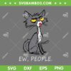 Funny Cat Ew People SVG PNG, Meowy Cat Lovers SVG, Black Cat DXF SVG PNG EPS