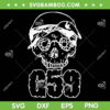 G59 Skull Halloween Costume SVG PNG, Suicideboys G59 SVG, Halloween G59 DXF SVG PNG EPS