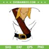 Gaston Halloween Costume SVG PNG, Gaston Mens SVG, Beauty And The Beast DXF SVG PNG EPS