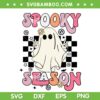 Ghost Spooky Season Groovy SVG PNG, Retro Ghost Halloween Costume SVG, Spooky Season DXF SVG PNG EPS Ghost Spooky Season Groovy SVG PNG, Retro Ghost Halloween Costume SVG, Spooky Season DXF SVG PNG EPS