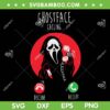 Ghostface Calling Halloween SVG PNG, Scream Ghost Face Calling SVG, Funny Ghost Halloween DXF SVG PNG EPS