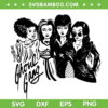 Ghoul Girl Gang SVG PNG, Morticia Addams Lily Munster SVG, Disney Halloween DXF SVG PNG EPS