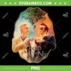 Good Omens Toasting Duo PNG, Good Omens Funny PNG, Toasting Duo Portrait PNG