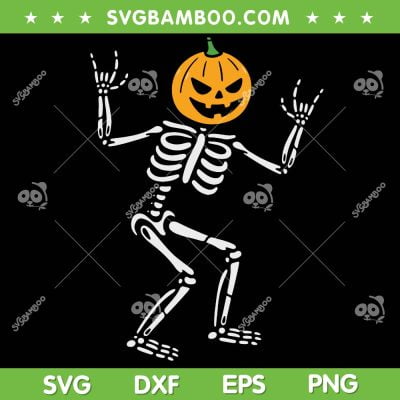 Halloween Skeleton Pumpkin Head SVG PNG, Funny Skeleton Pumpkin Rock SVG, Dancing Skeleton DXF SVG PNG EPS Halloween Skeleton Pumpkin Head SVG PNG, Funny Skeleton Pumpkin Rock SVG, Dancing Skeleton DXF SVG PNG EPS