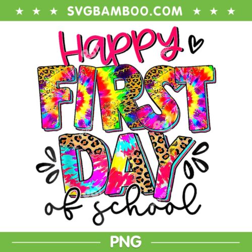 Happy First Day Of School Leopard PNG, Back To School Teacher Student PNG, Funny Teacher PNG