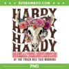 Hardy I Woke Up On The Wrong Side Of The Truck Bed PNG, Hardy Bull Skull PNG, Retro Hardy PNG