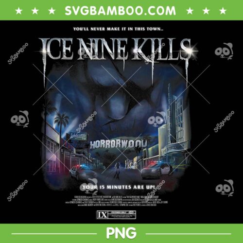 Ice Nine Kills PNG, Welcome To Horrorwood Cover PNG, The Silver Scream 2 PNG