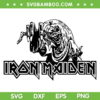 Iron Maiden Pharaoh Eddie Logo SVG PNG, Eddie Iron Maiden SVG, Iron Maiden Logo DXF SVG PNG EPS