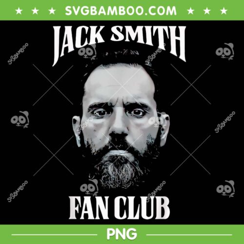 Jack Smith Fan Club PNG, American Patriotic Political PNG, Anti Donal Trump PNG