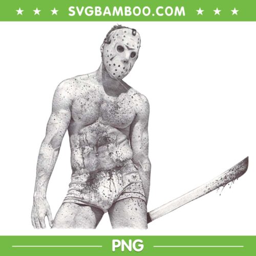 Jason Voorhees Bad Boys PNG, Funny Jason Play Boy PNG, Bad Boys Halloween PNG