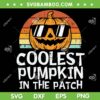 Kids Coolest Pumpkin In The Patch SVG PNG, Retro Pumpkin Halloween SVG, Kids Halloween DXF SVG PNG EPS Kids Coolest Pumpkin In The Patch SVG PNG, Retro Pumpkin Halloween SVG, Kids Halloween DXF SVG PNG EPS