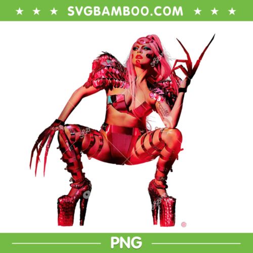 Lady Gaga Chromatica PNG, Lady Gaga Logo PNG, Lady Gaga Fame Black PNG