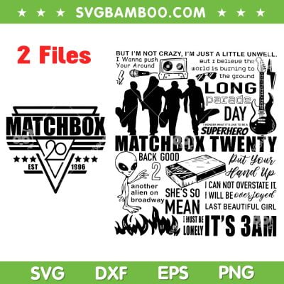 Matchbox Twenty Tour 2023 SVG PNG, 2 Side Vintage Matchbox Twenty SVG, Matchbox 20 Two Sided DXF SVG PNG EPS Matchbox Twenty Tour 2023 SVG PNG, 2 Side Vintage Matchbox Twenty SVG, Matchbox 20 Two Sided DXF SVG PNG EPS